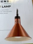 Výškově nastavitelná ohřívací lampa kónická Hendi Měděná, 230V/250W, ø275x(H)250mm