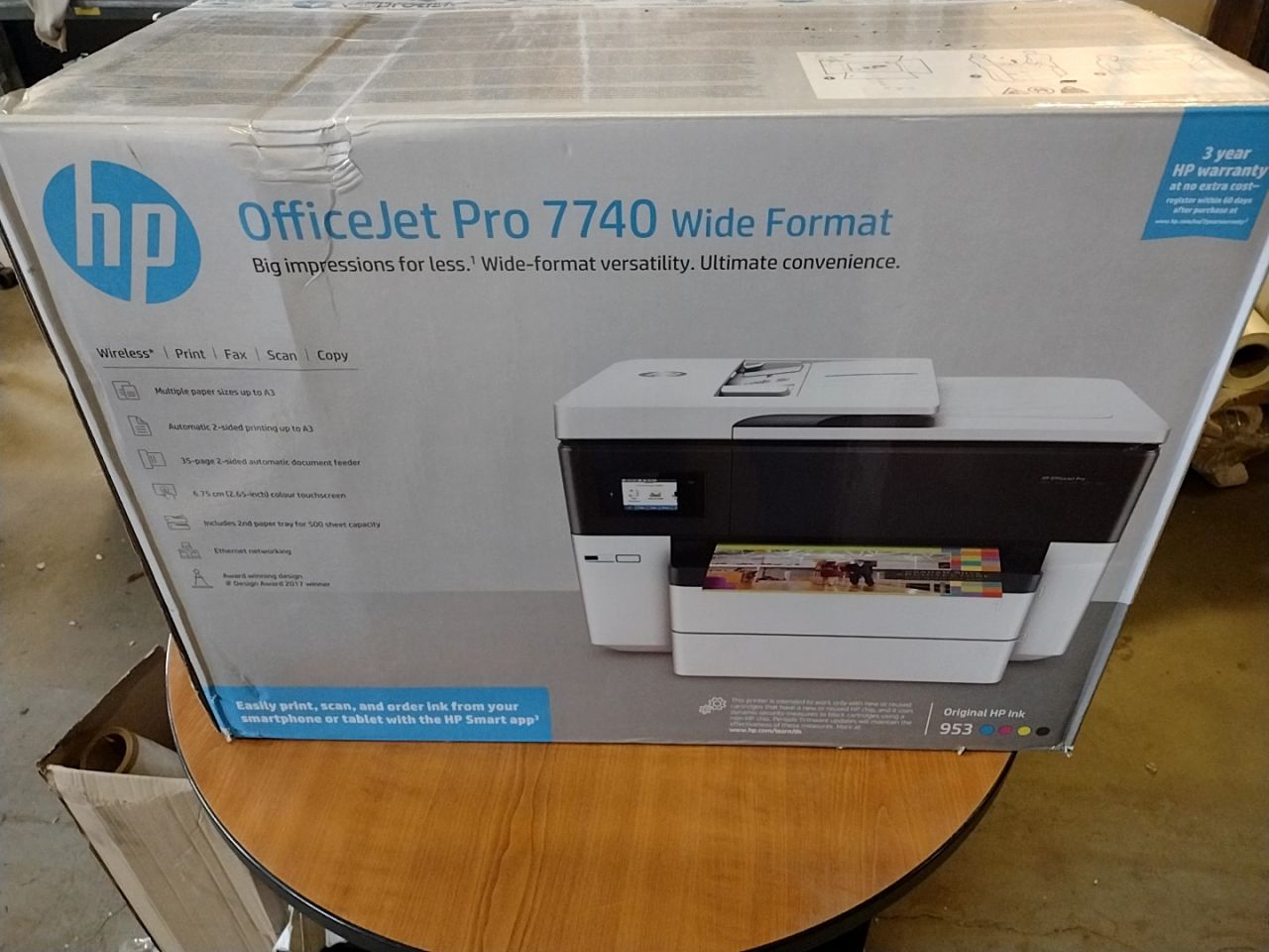 Multifunkční tiskárna hp OfficeJet Pro 7740