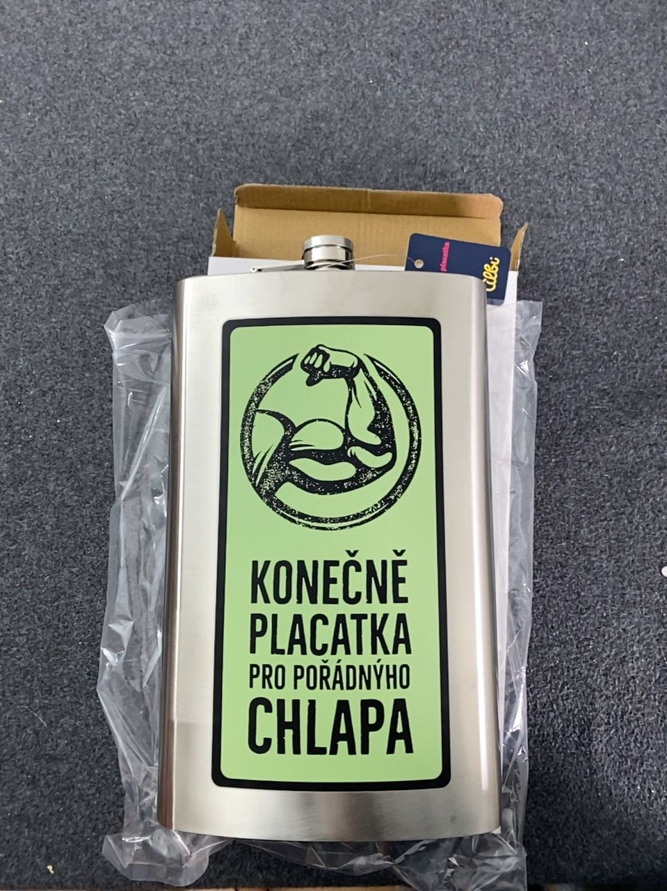 Dárková placatka velká Albi 1800ml