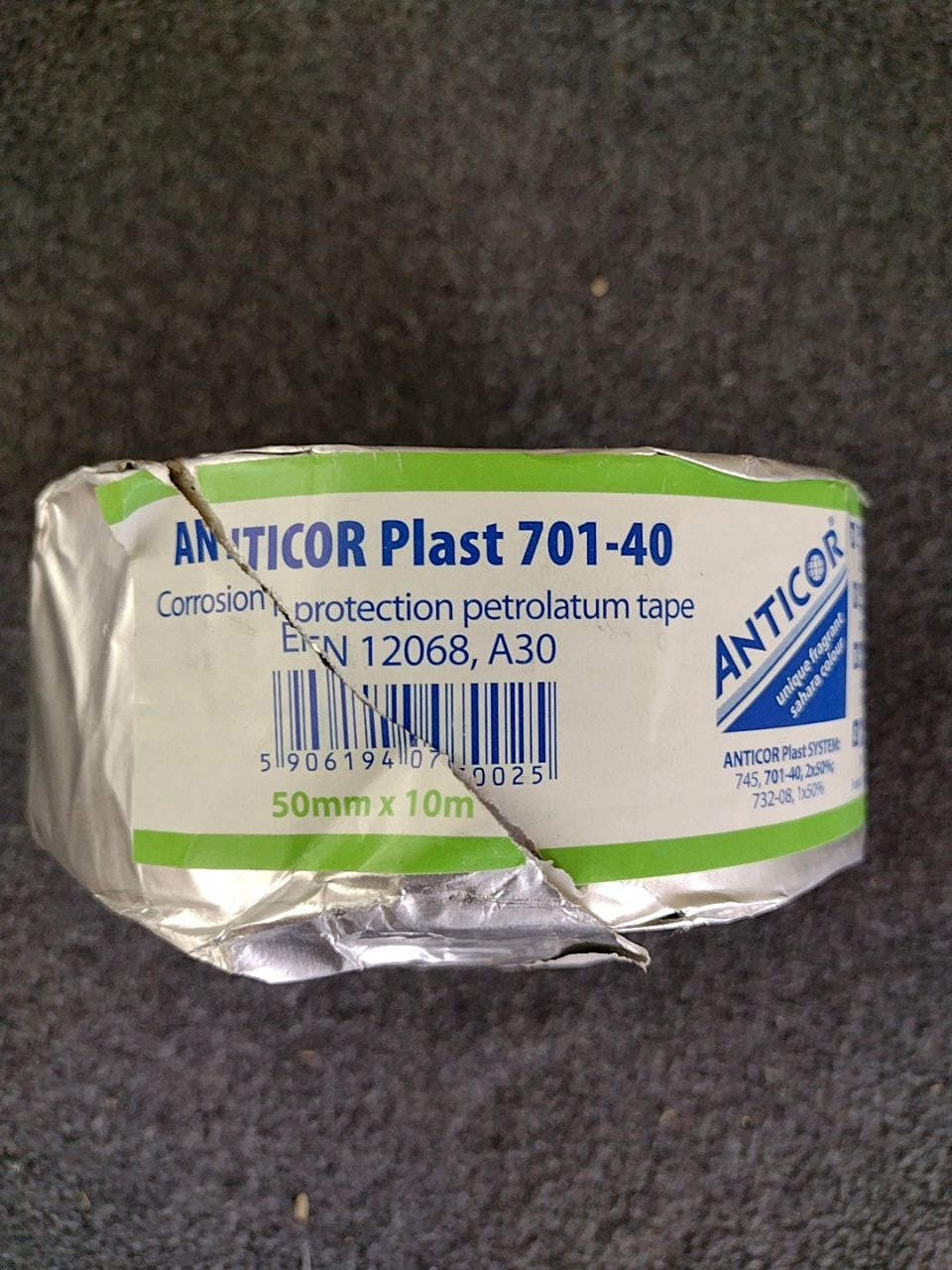 Plastická páska 50 mm x 10 m Anticor Plast 701-40