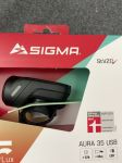 Přední světlo na kolo Sigma Aura 35 USB