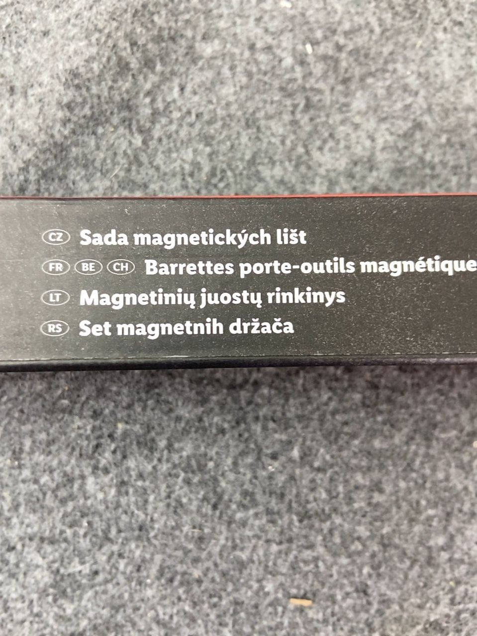 3 dílná sada magnetických lišt Parkside 