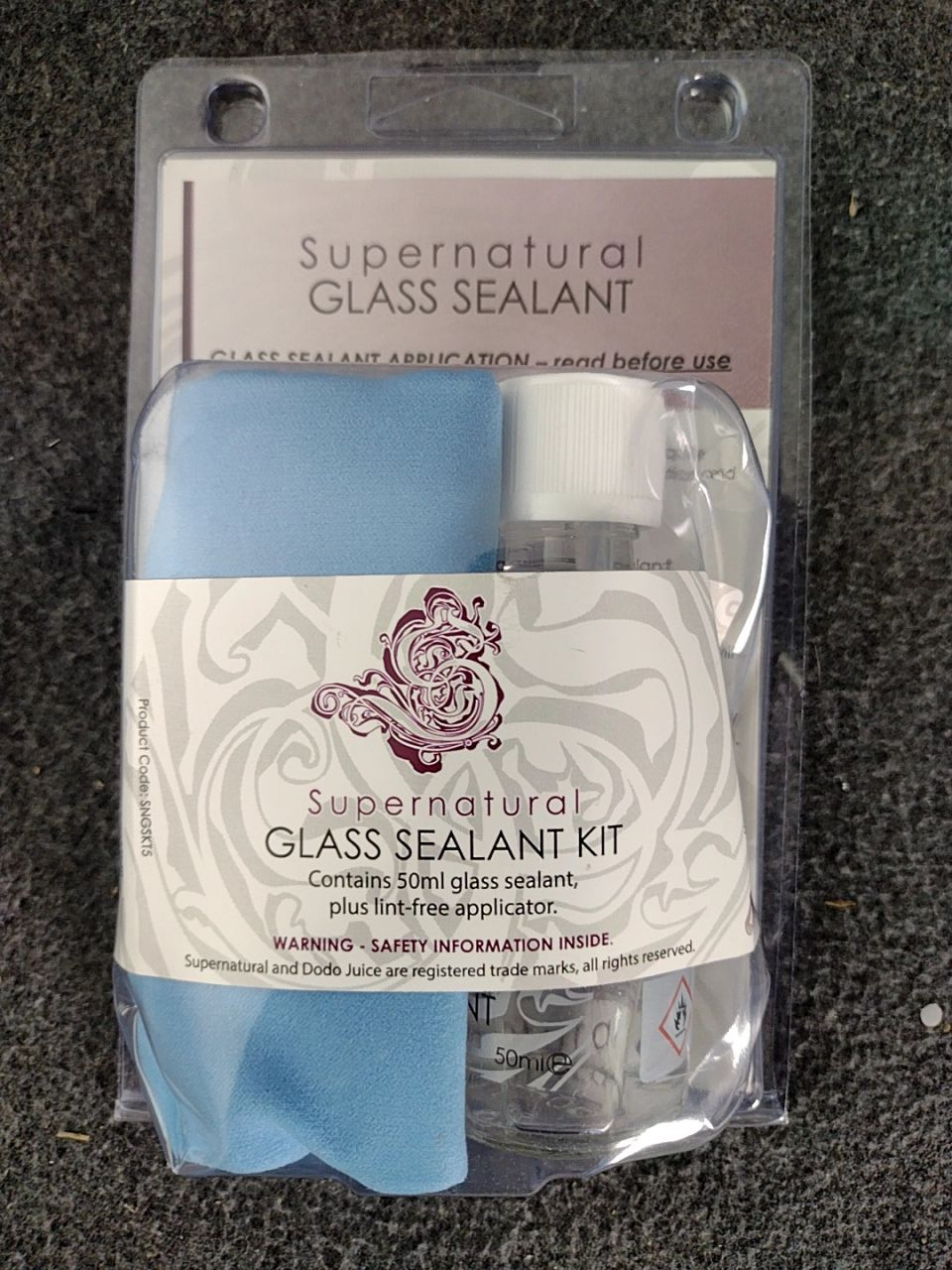 Nanokeramický povlak na okna Supernatural Glass Sealant