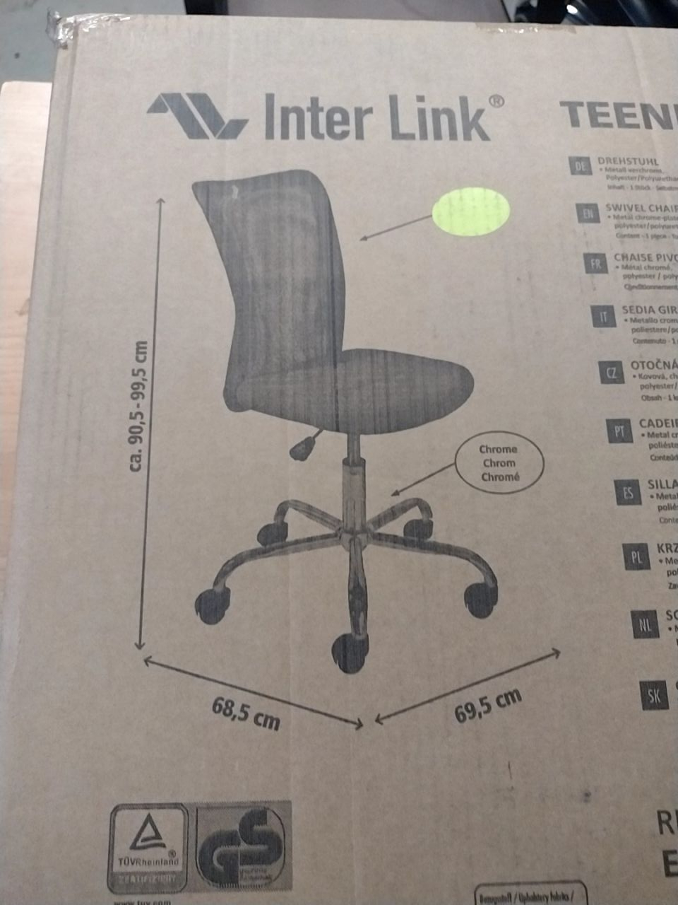 Kancelářská židle Inter Link 