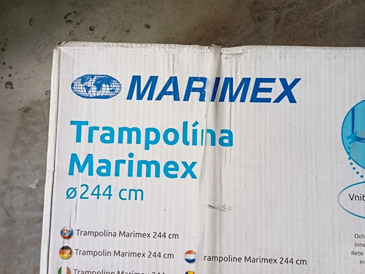 Tramolína průměr 244 cm Marimex 