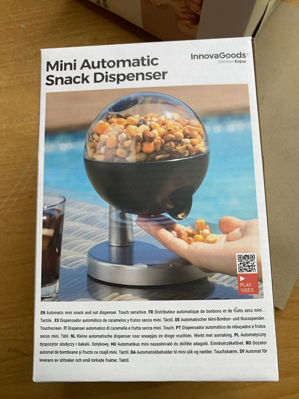 mini automatický dávkovač občerstvení InnovaGoods