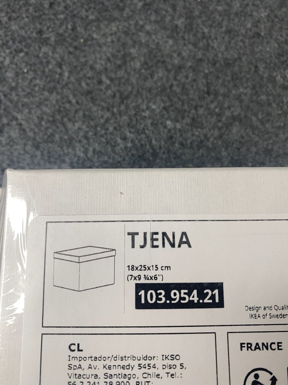 Papirová krabice Ikea 2ks