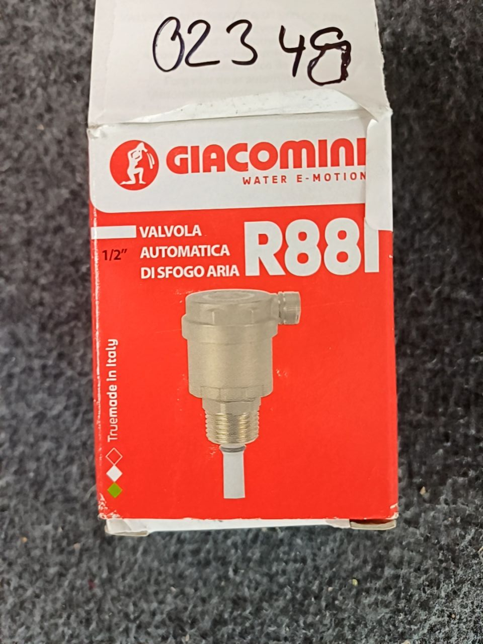 Automatický odvzdušňovací ventil Giacomini 