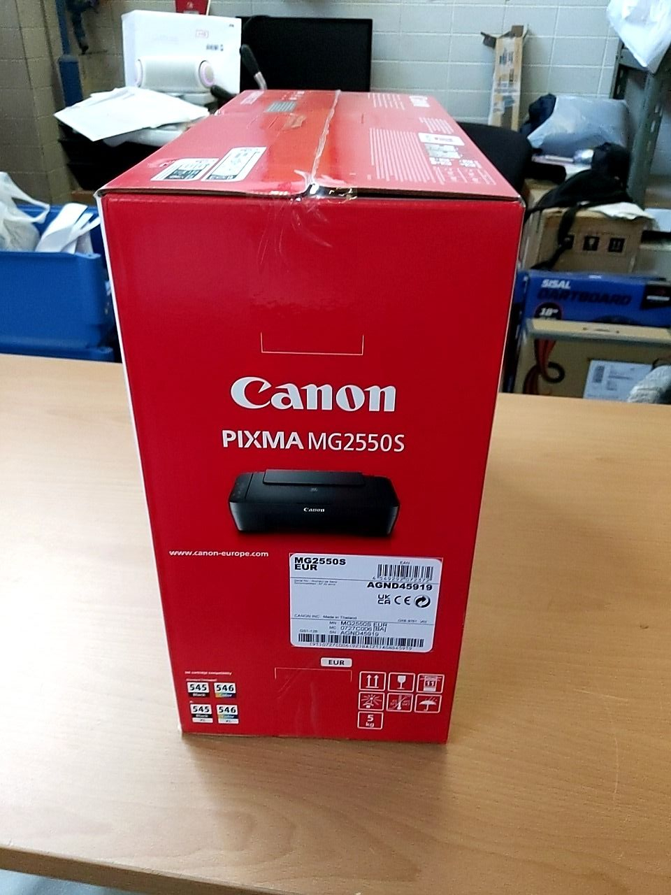 Inkoustová tiskárna Canon PIXMA MG2550S