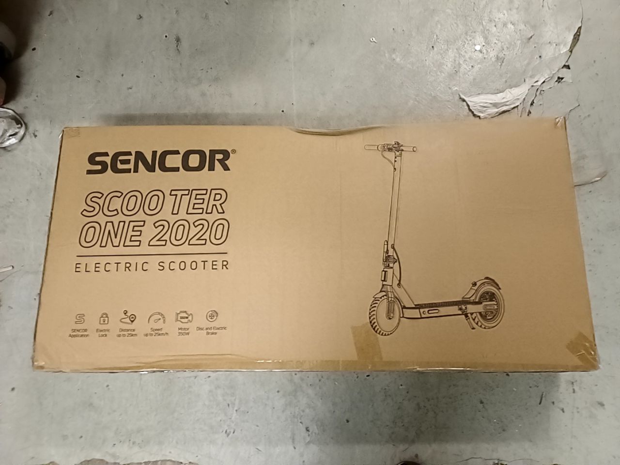 Elektrická koloběžka Sencor Scooter One S20