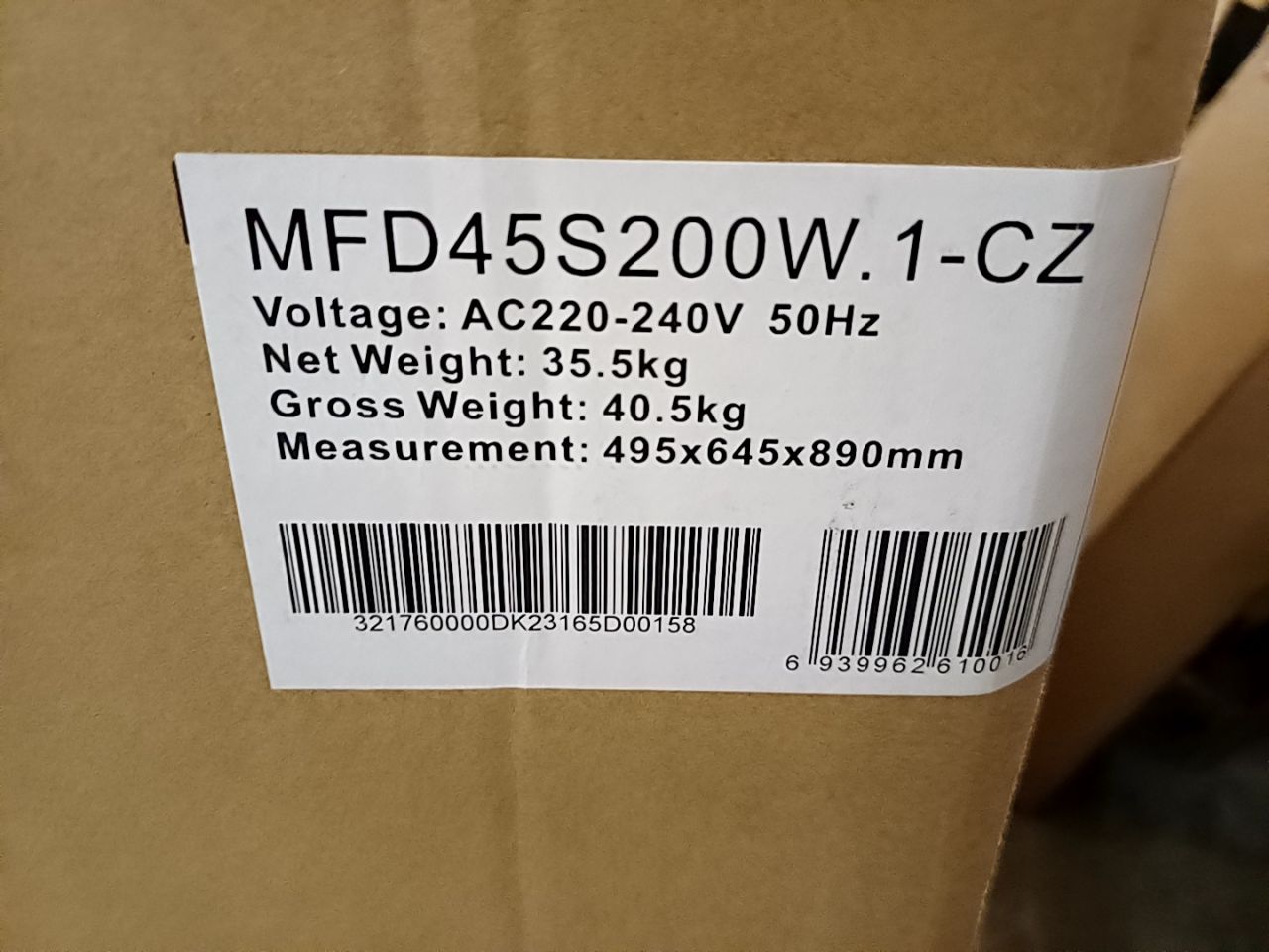 Myčka MIDEA MFD45S200W-CZ