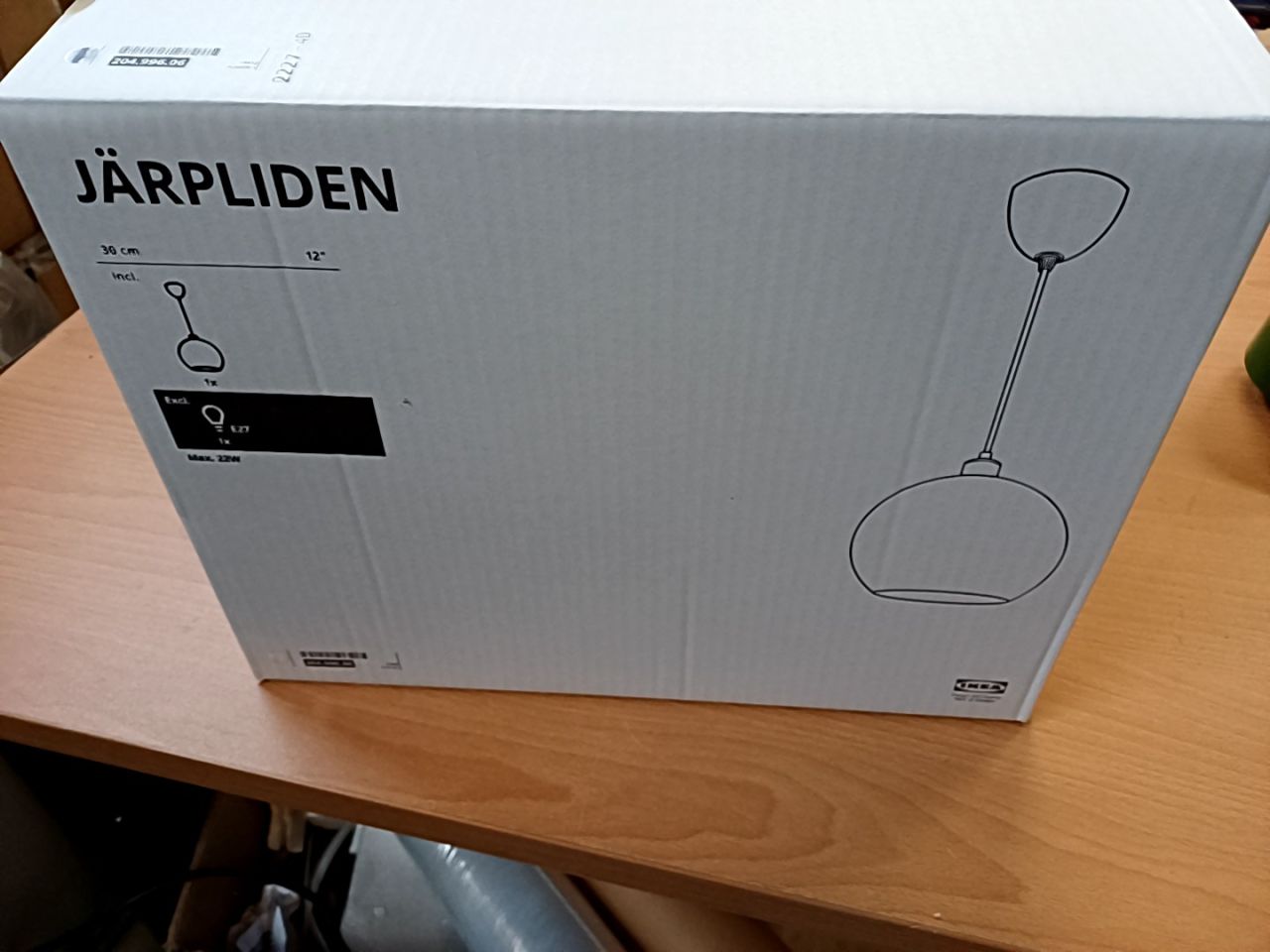 Závěsné světlo Ikea JÄRPLIDEN