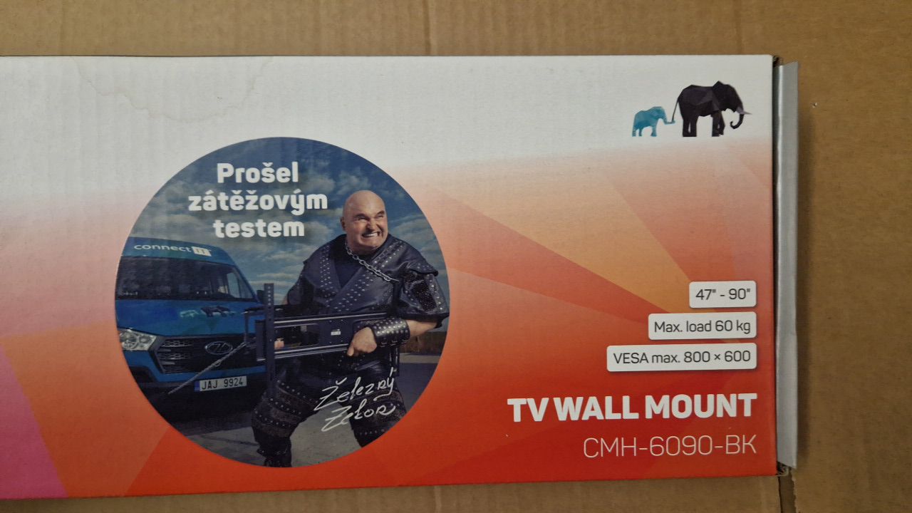 Držák na TV CONNECT IT BigMount CMH-6090-BK black