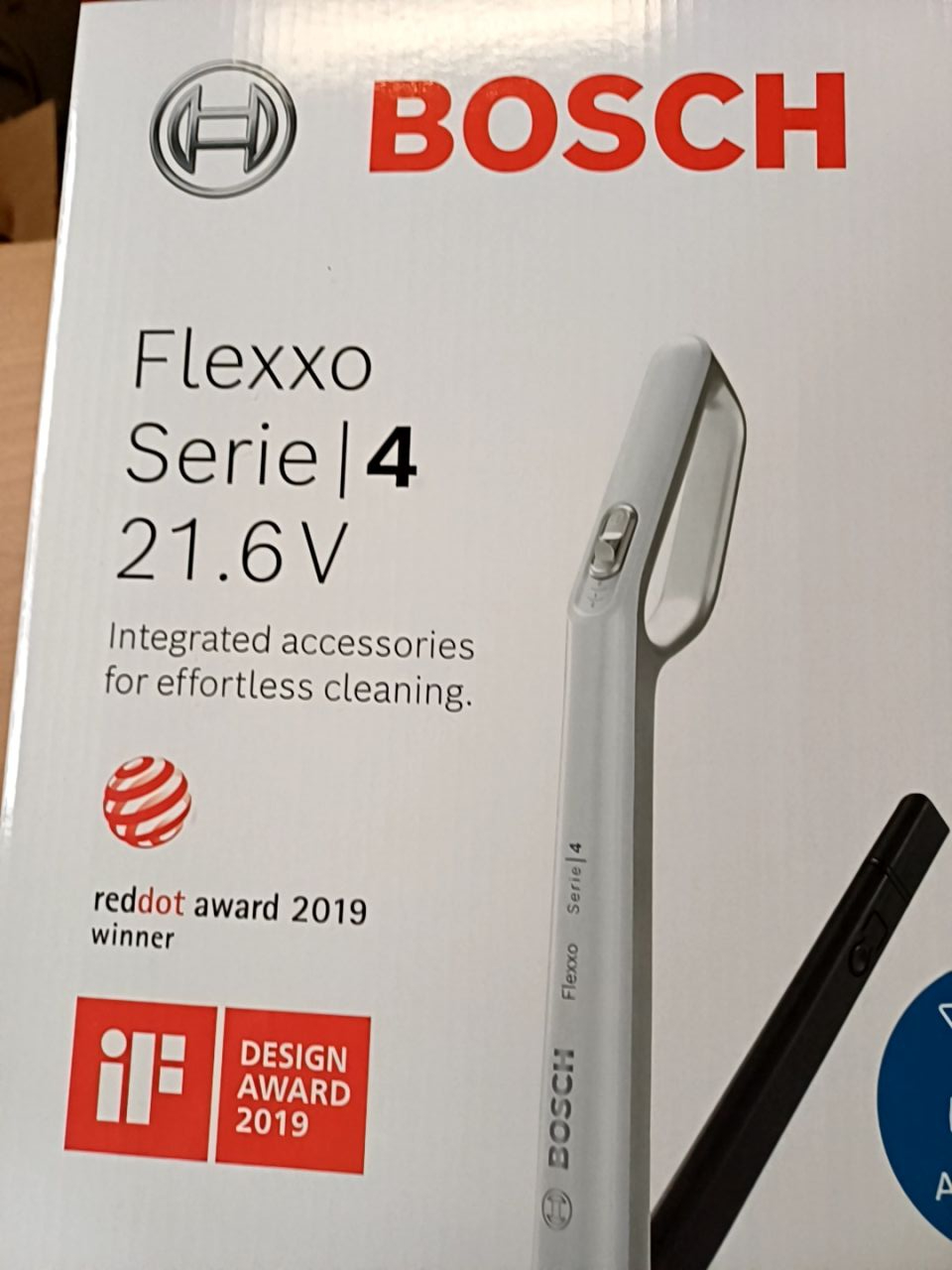 Tyčový vysavač Bosch Flexxo Serie 4