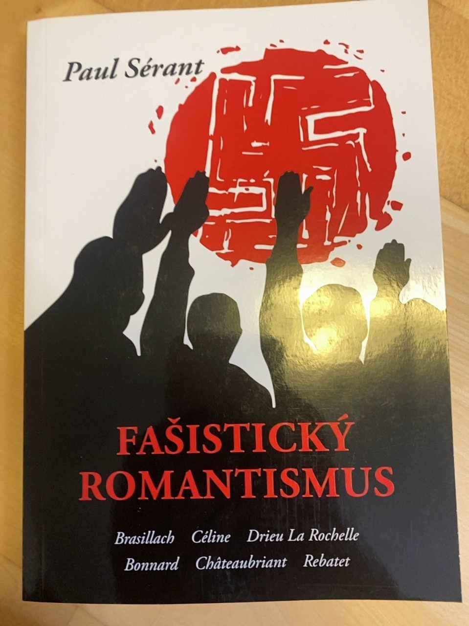 Kniha “fašistický romantismus” Staré město Paul Serant