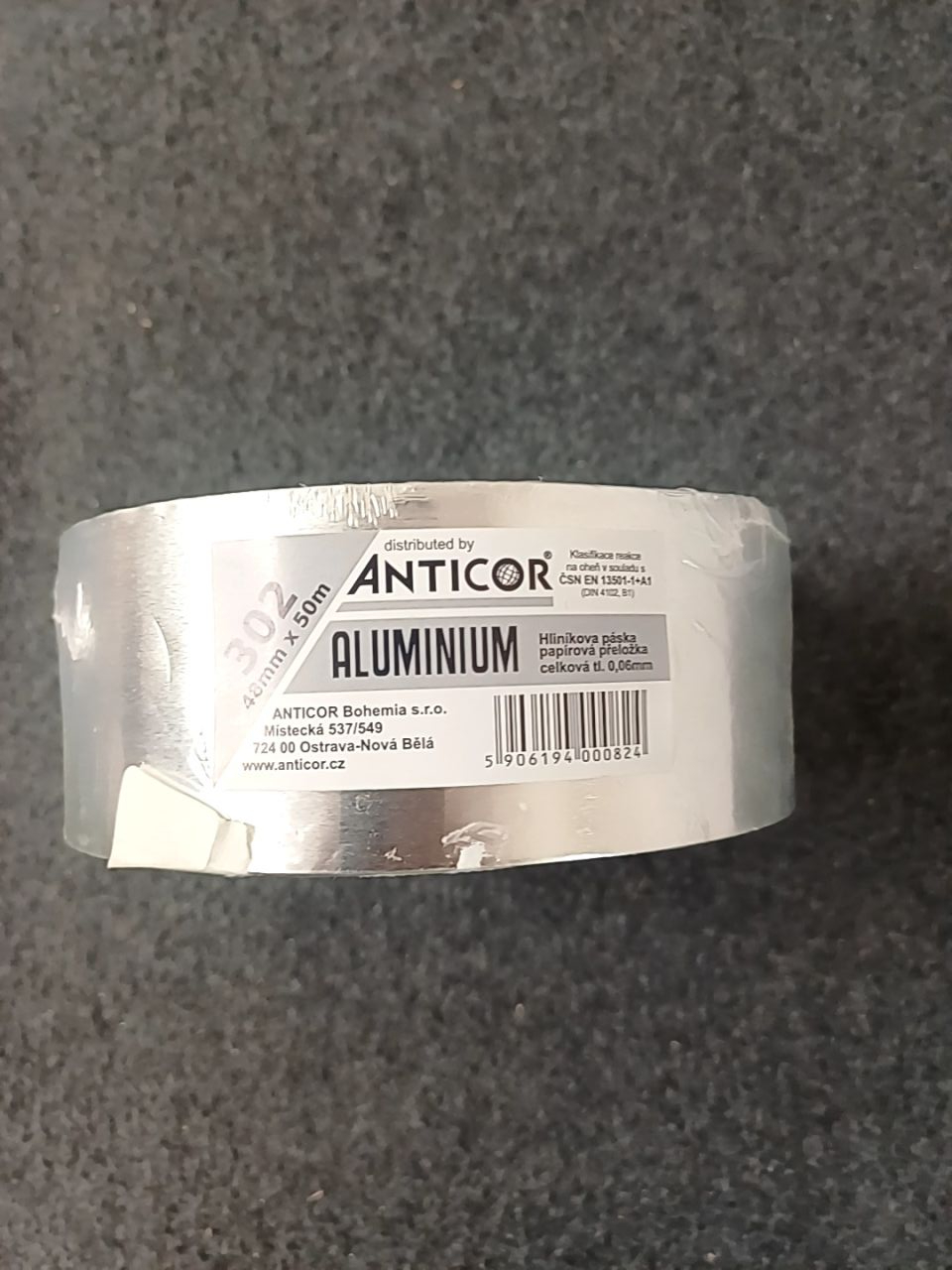Hliníková páska 48 mm x 50 m Anticor 