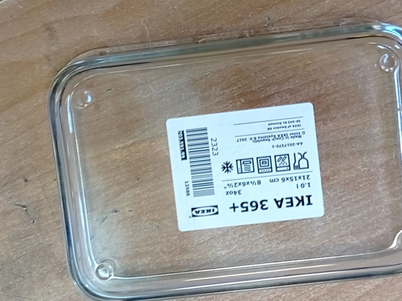 Dóza na potraviny, 1.0 l Ikea 