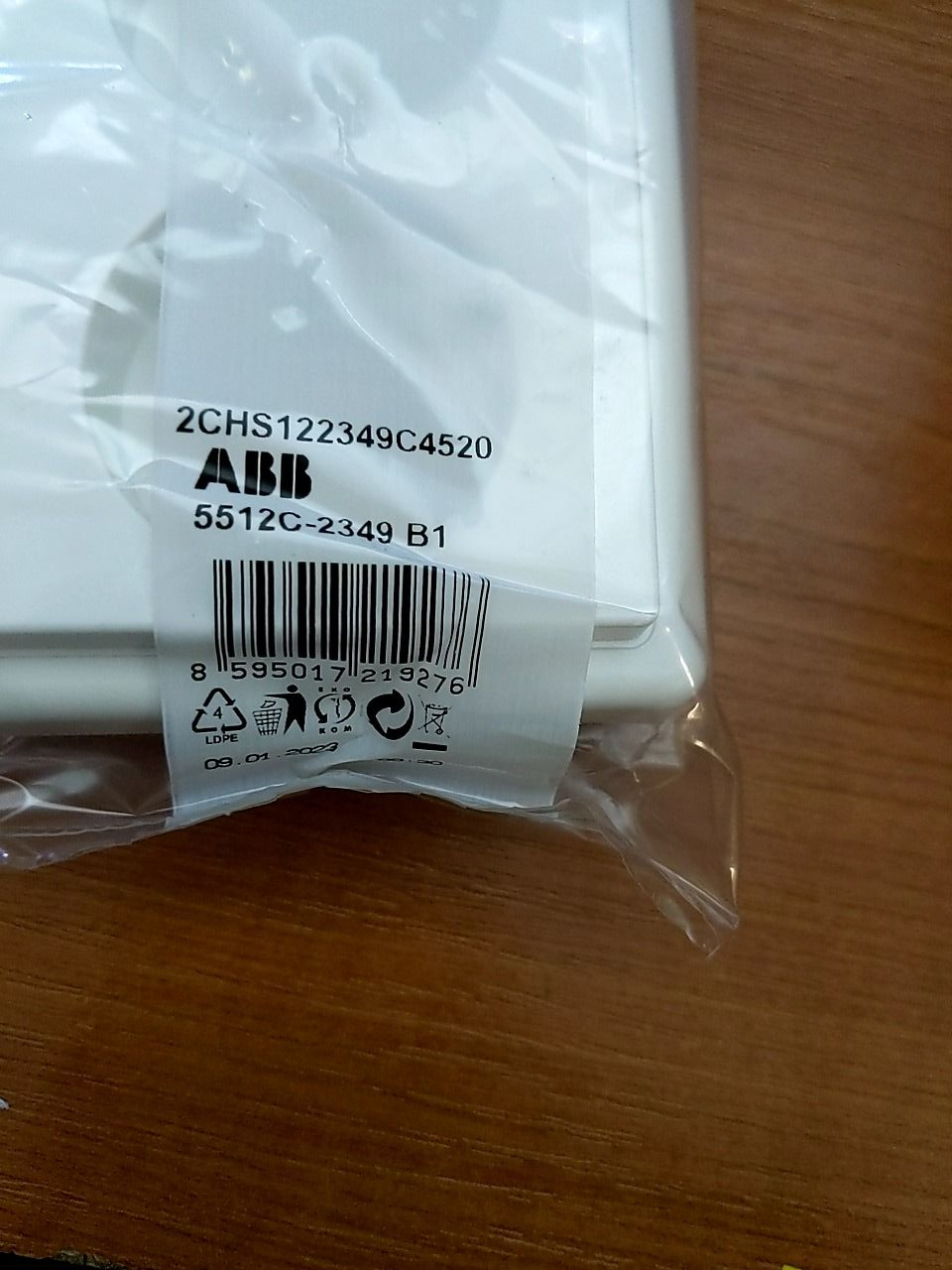 ABB Classic dvojzásuvka jasně bílá - sada ABB 