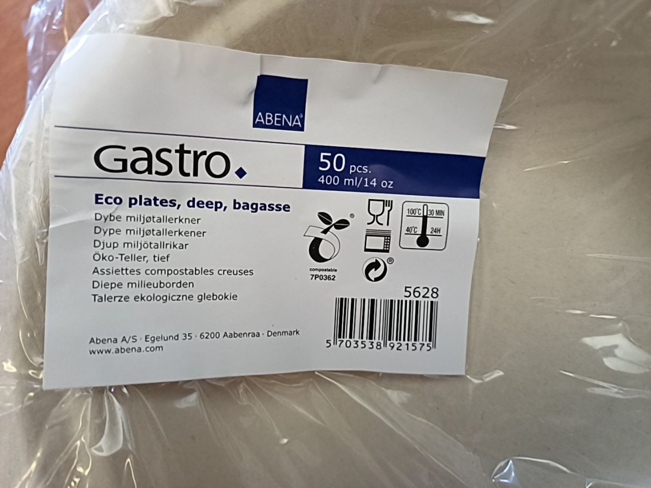 Jednorázový talíř - 1000 ks gastro 