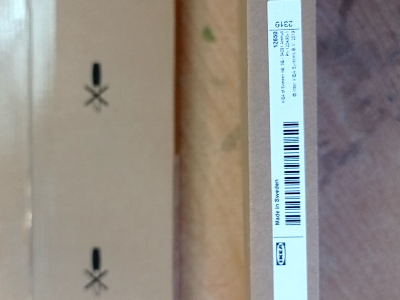 Čelo zásuvky 60x20 cm - 2 ks Ikea vallstena