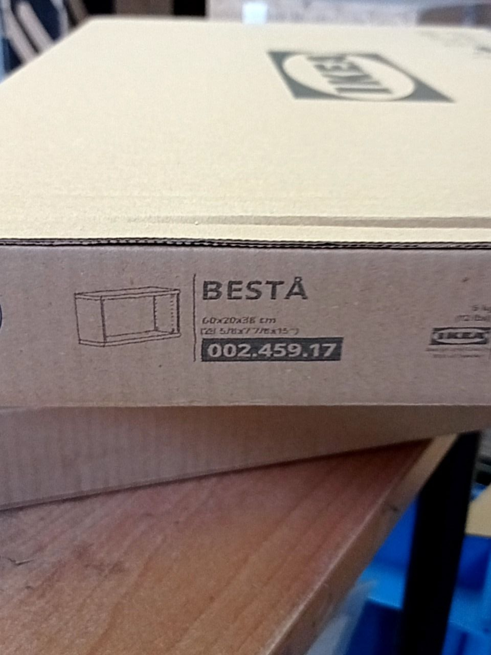 Rám 60x20x38 cm - 3 ks Ikea BESTÅ