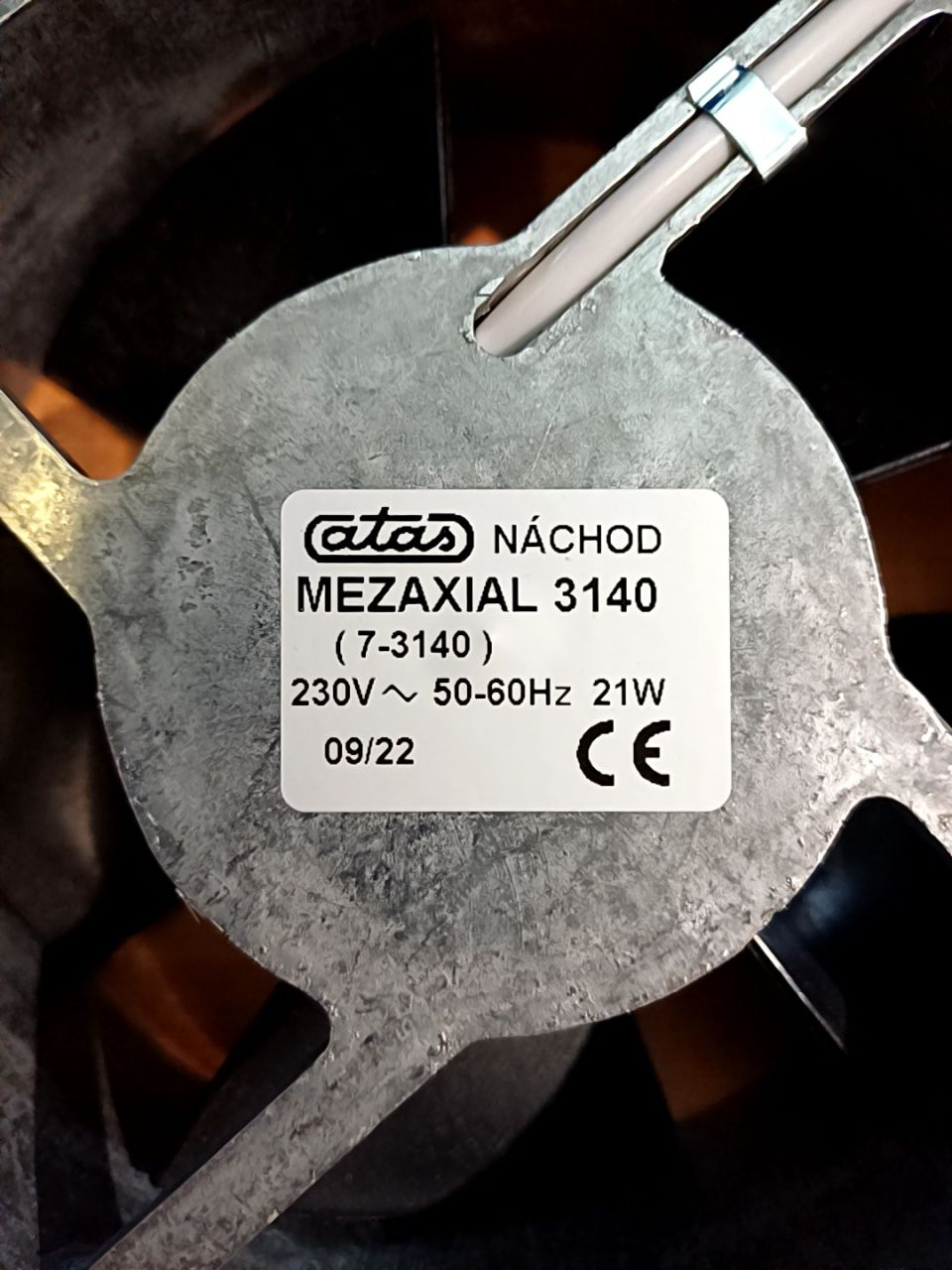 Ventilátor MEZAXIAL 3140 Atas 