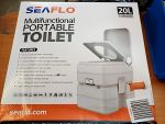 Chemické WC Seaflo Multifunctional Portable Toilet 20L