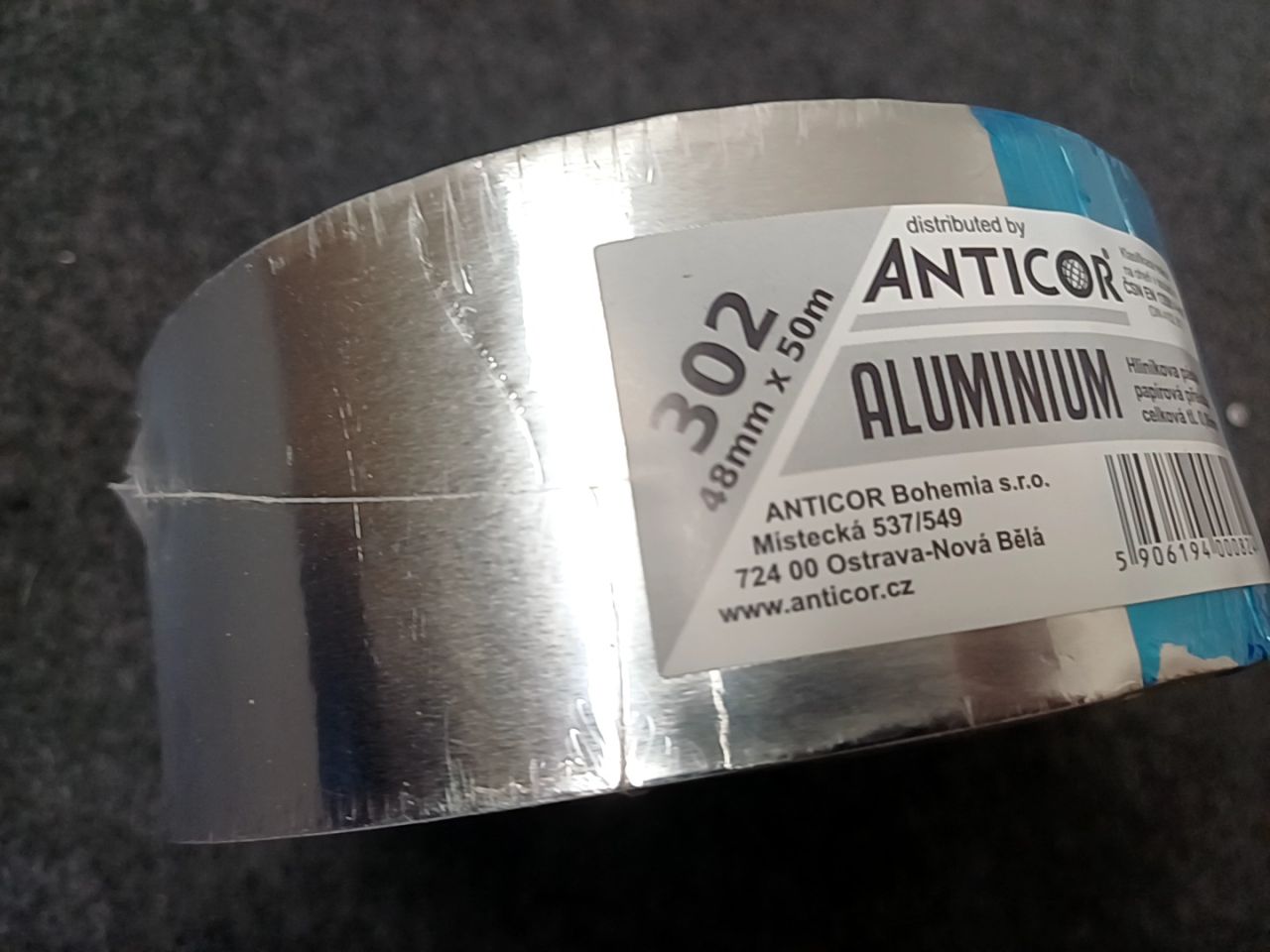 Hliníková páska 48 mm x 50 m Anticor 