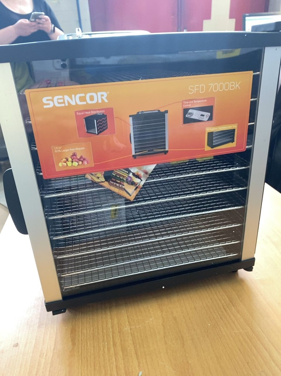 Sušička ovoce a zeleniny SENCOR SFD 7000BK