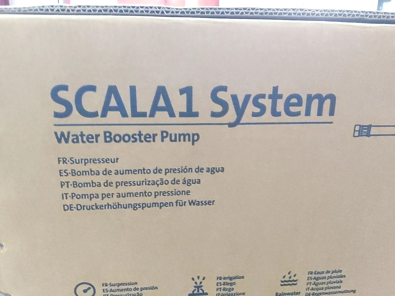 Domovní jednotka - systém řešení pro využití dešťové vody Grundfos SCALA1 Systém