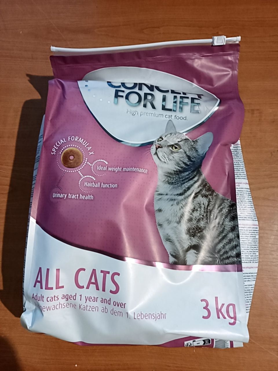 Krmivo pro kočky 3 kg Concept for Life