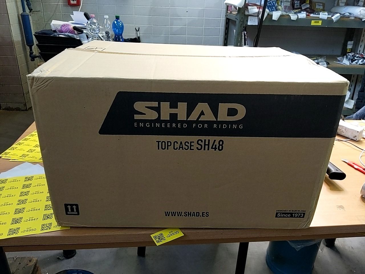Vrchní kufr na motorku SHAD SH48