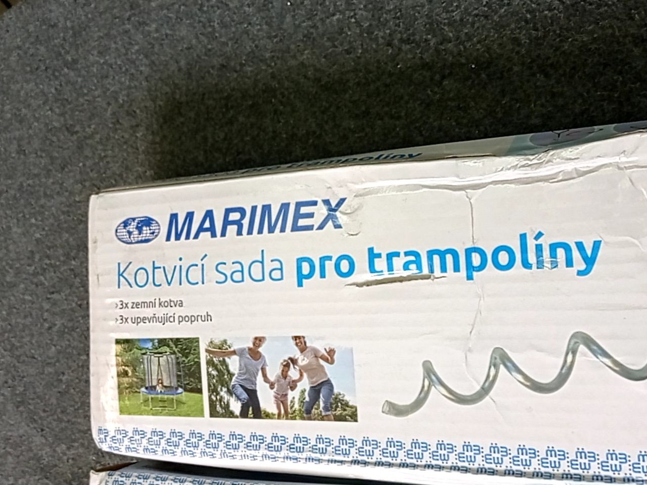 Kotvící sada pro trampolíny Marimex 