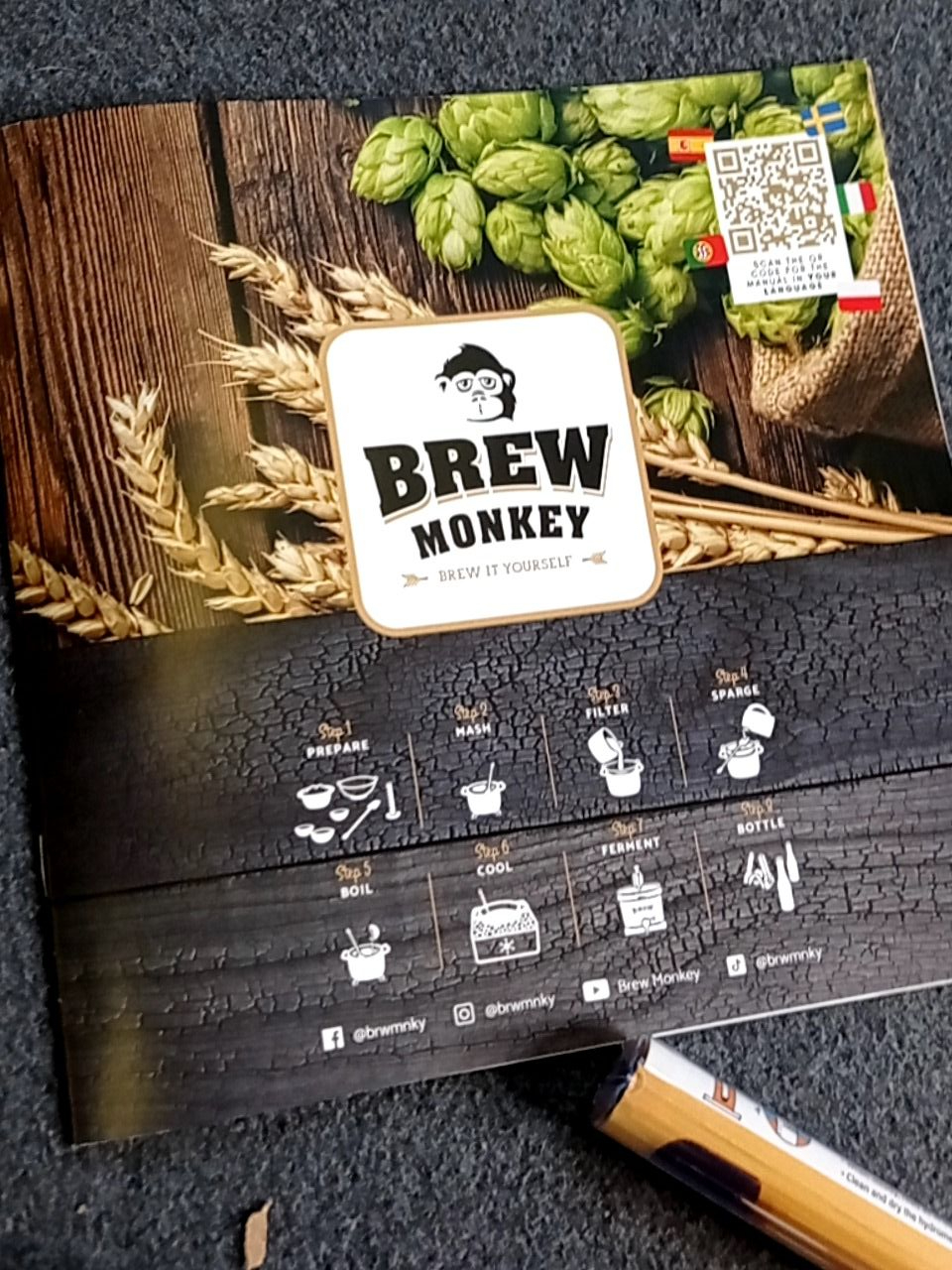 Vybavení pro vaření piva Brew Monkey 