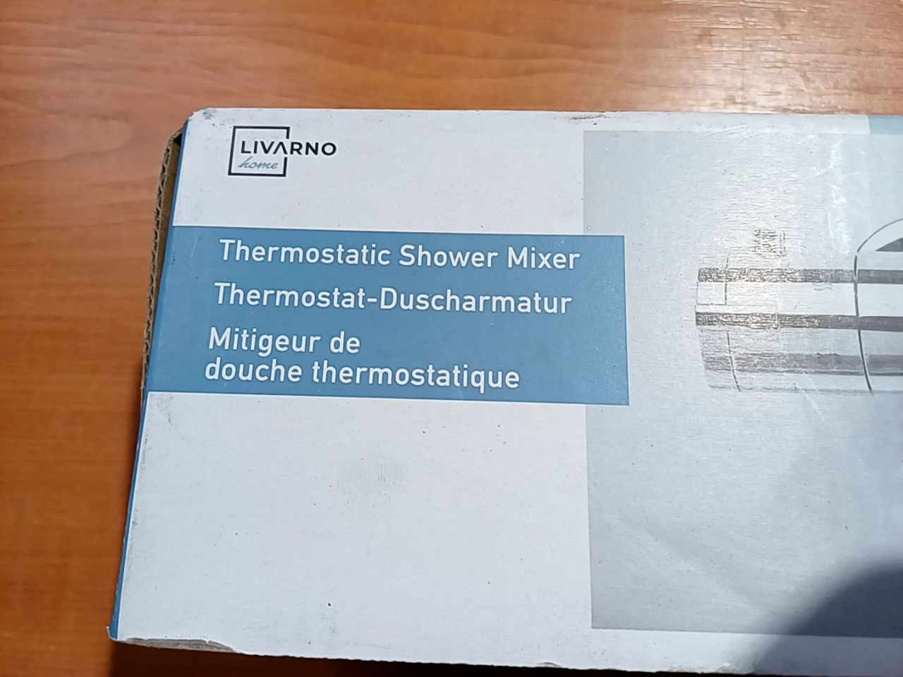 Termostatická nástěnná sprchová baterie Livarno 