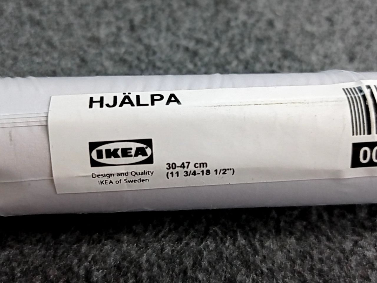 Mstavitelná šatní tyč Ikea HJÄLPA