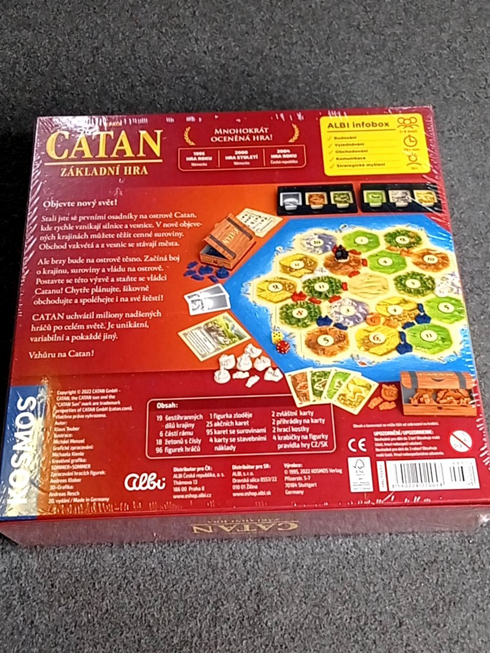 Strategická stolní hra- Catan Albi 