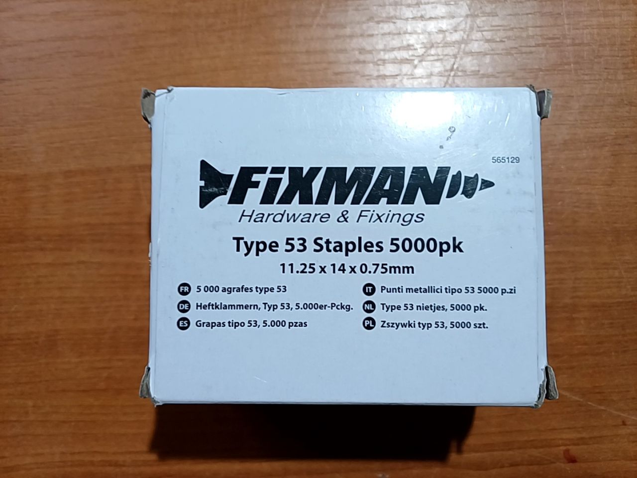 Spon 11,25x14x0,75 mm Fixman 
