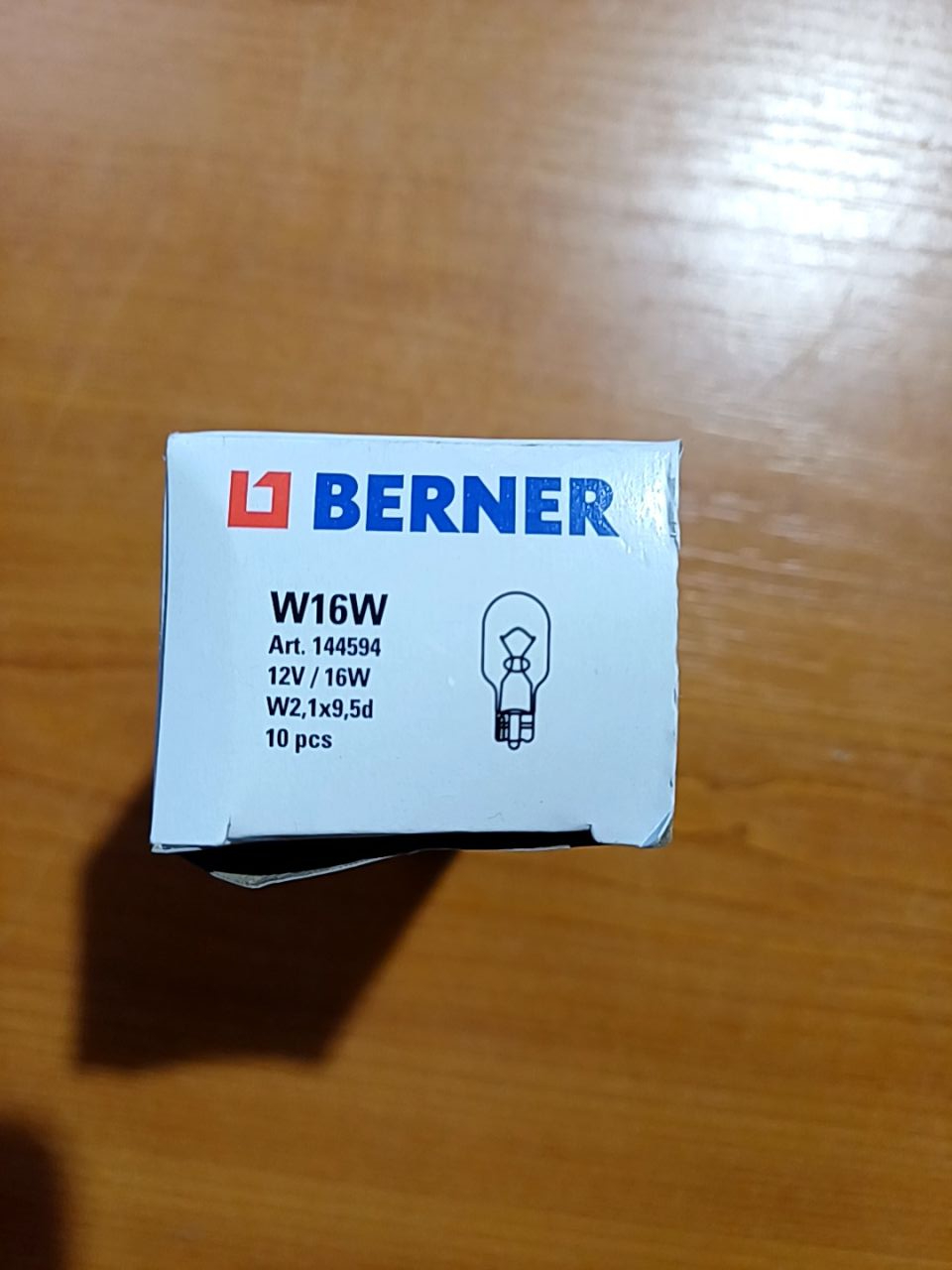 žárovka W16W BERNER 
