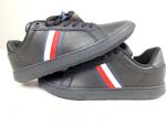 Kožené boty - Sneakers Corporate Cup Leather Stripes Tommy Hilfiger vel. 41