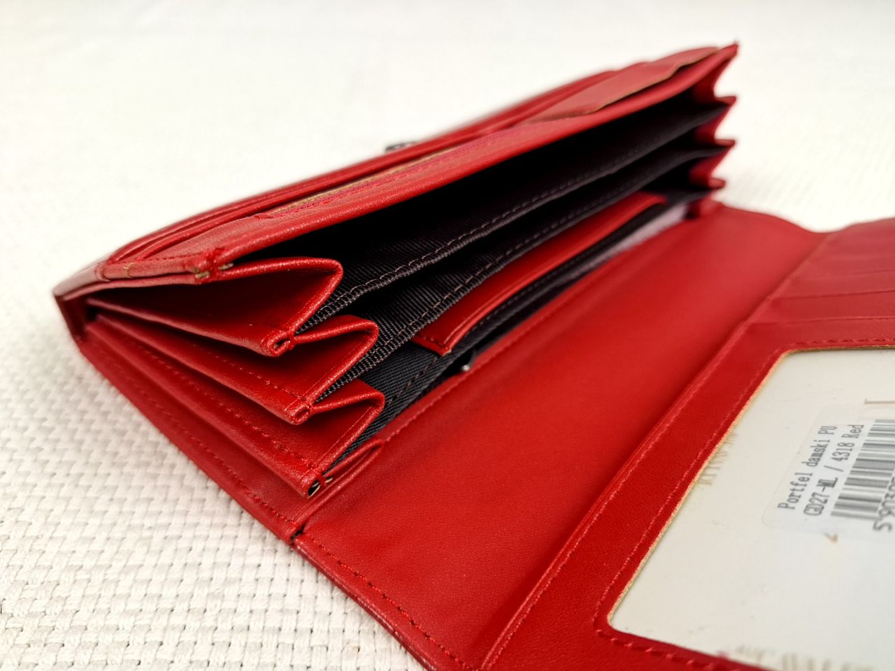 Červená peněženka Cavaldi 