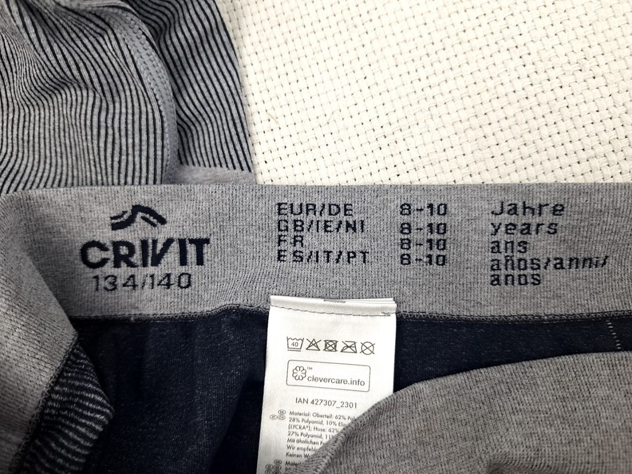 Termo prádlo CRIVIT vel. 134/140