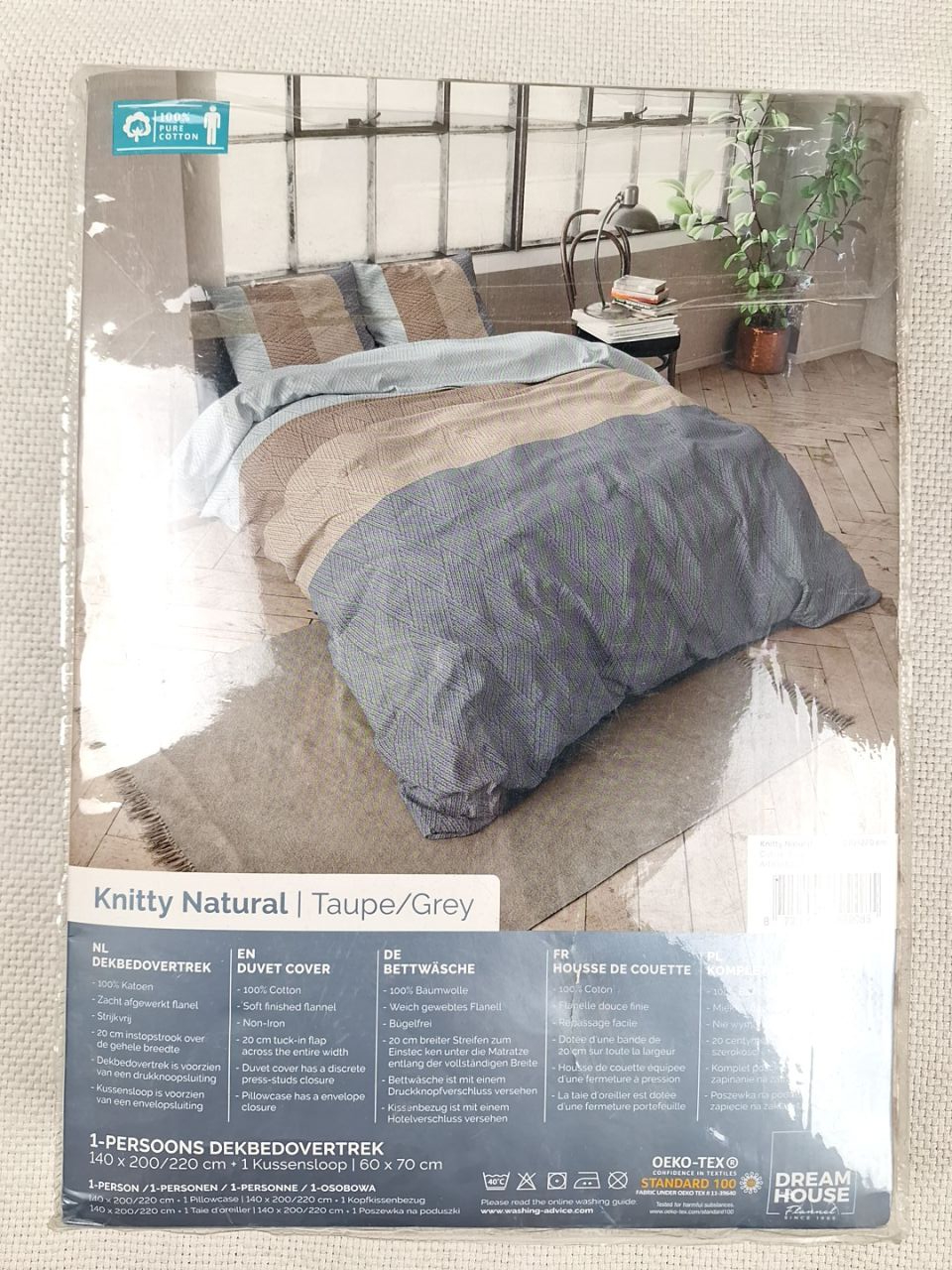 Bavlněný povlak na postel Dream House 140 x 200/200