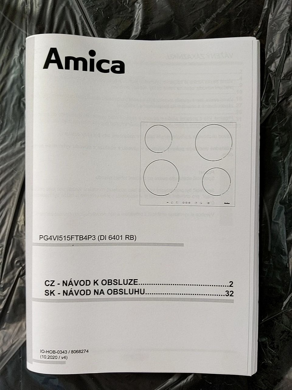 Varná deska - indukční AMICA PI6540 TG