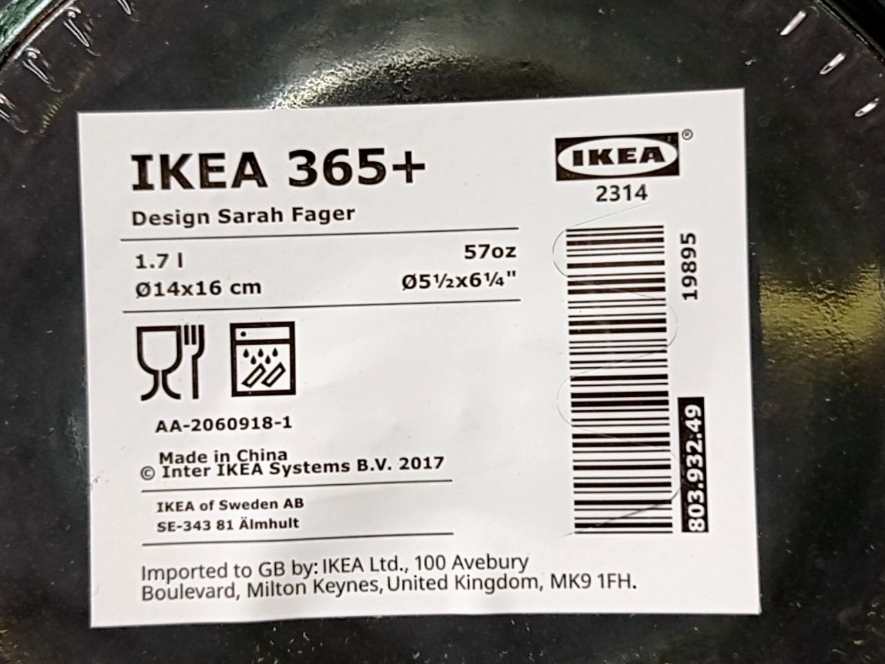 Dóza Ikea 