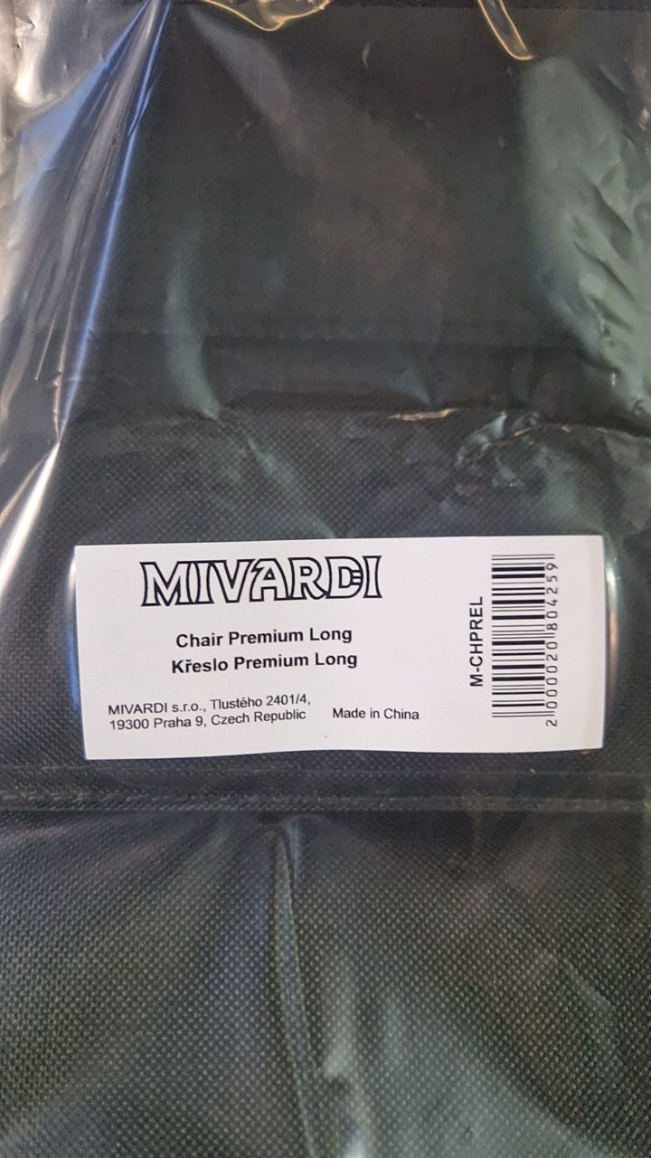 Skládací křeslo - 2 ks Mivardi Premium Long Chair