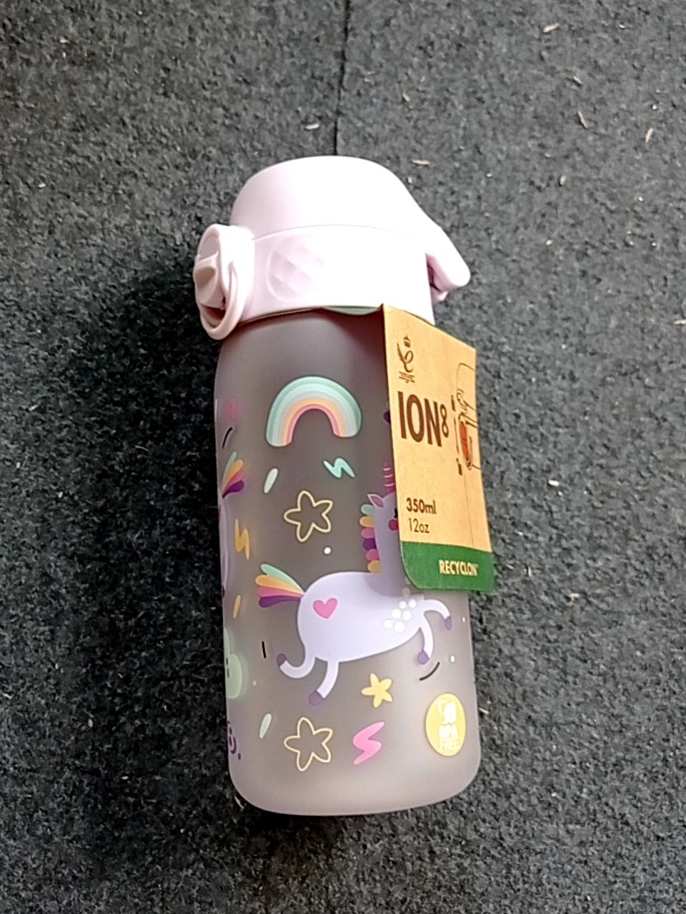 Dětská lahev na pití Ion8 Ion8 Leak Proof láhev Unicorns 350 ml