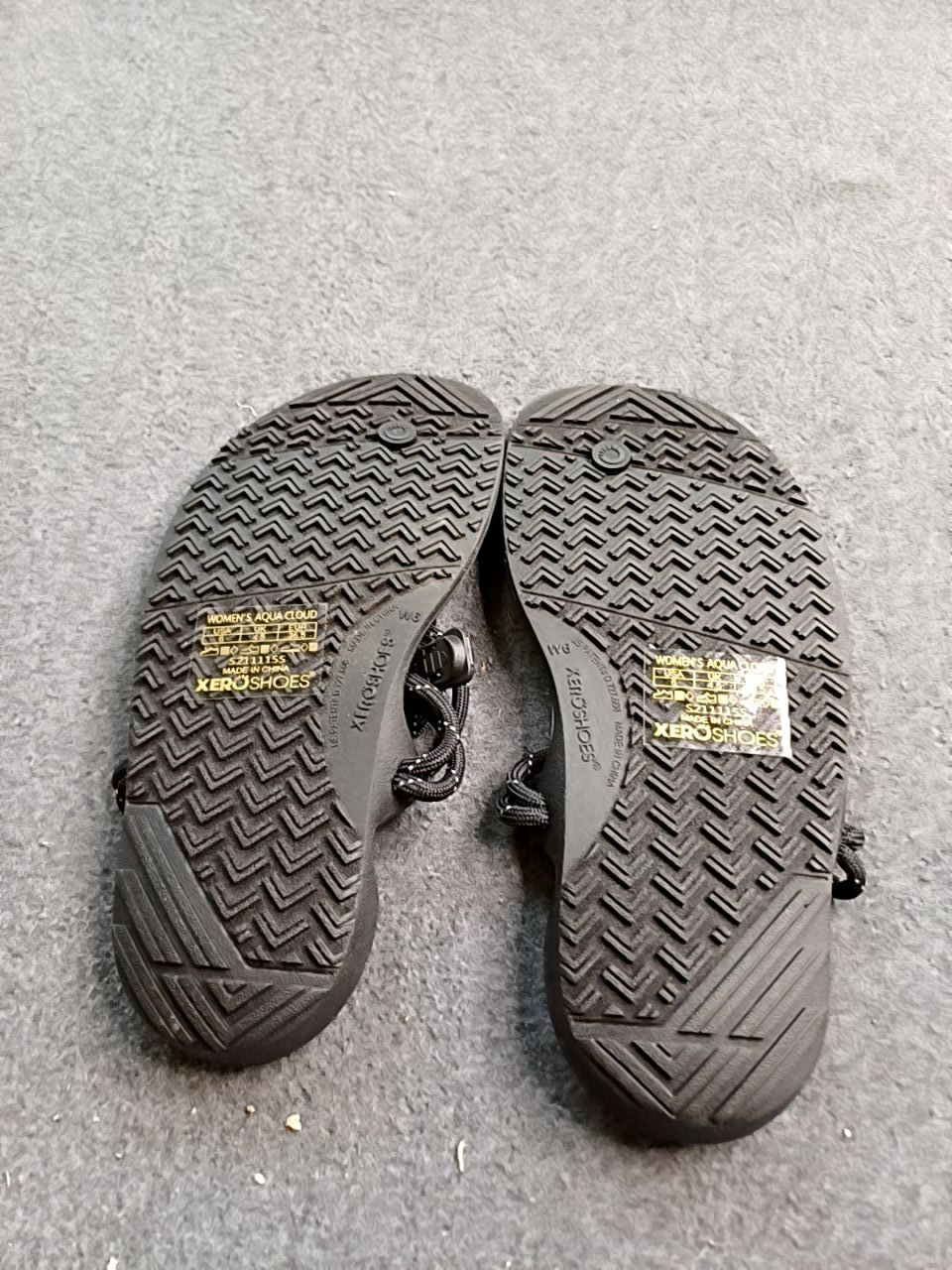 Dámské barefoot sandály - black Xero Shoes velikost 36,5