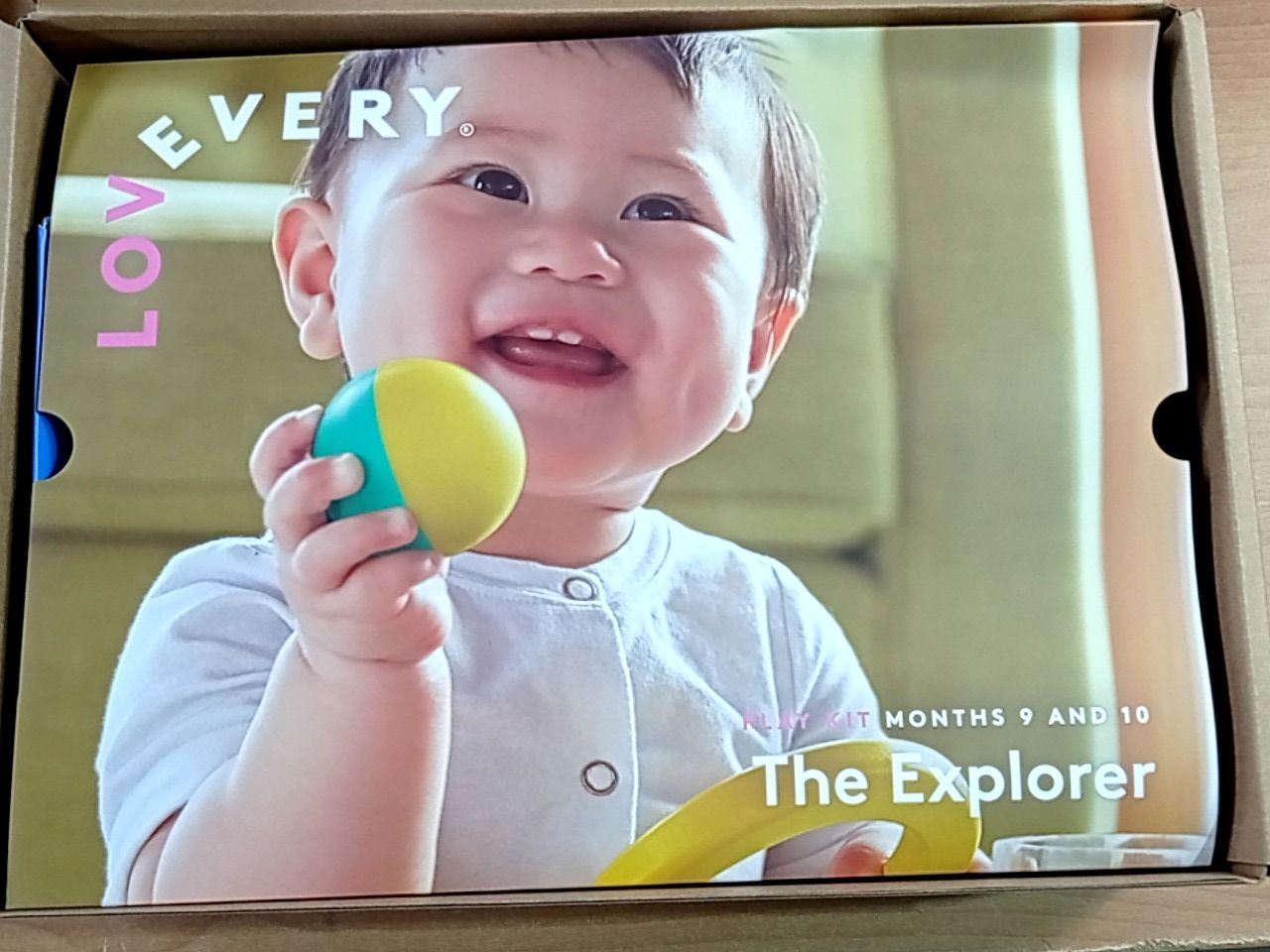 Sada naučných hraček pro dítě 9-10 měsíců LoveVery 