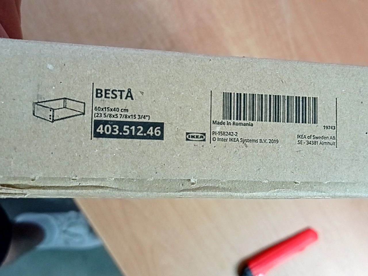 Rám zásuvky Ikea BESTÅ